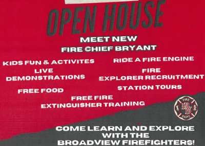 Fire Department Open House - Oct 12